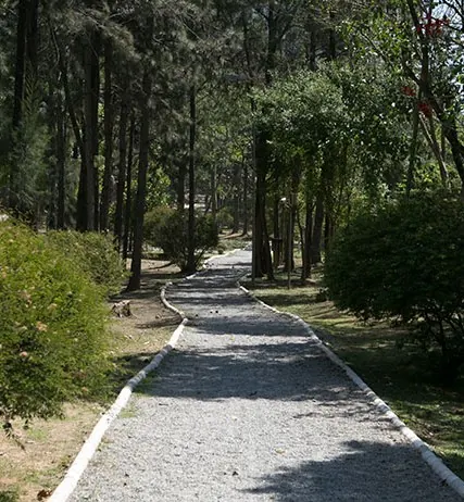 Parque 18 do Forte em frente